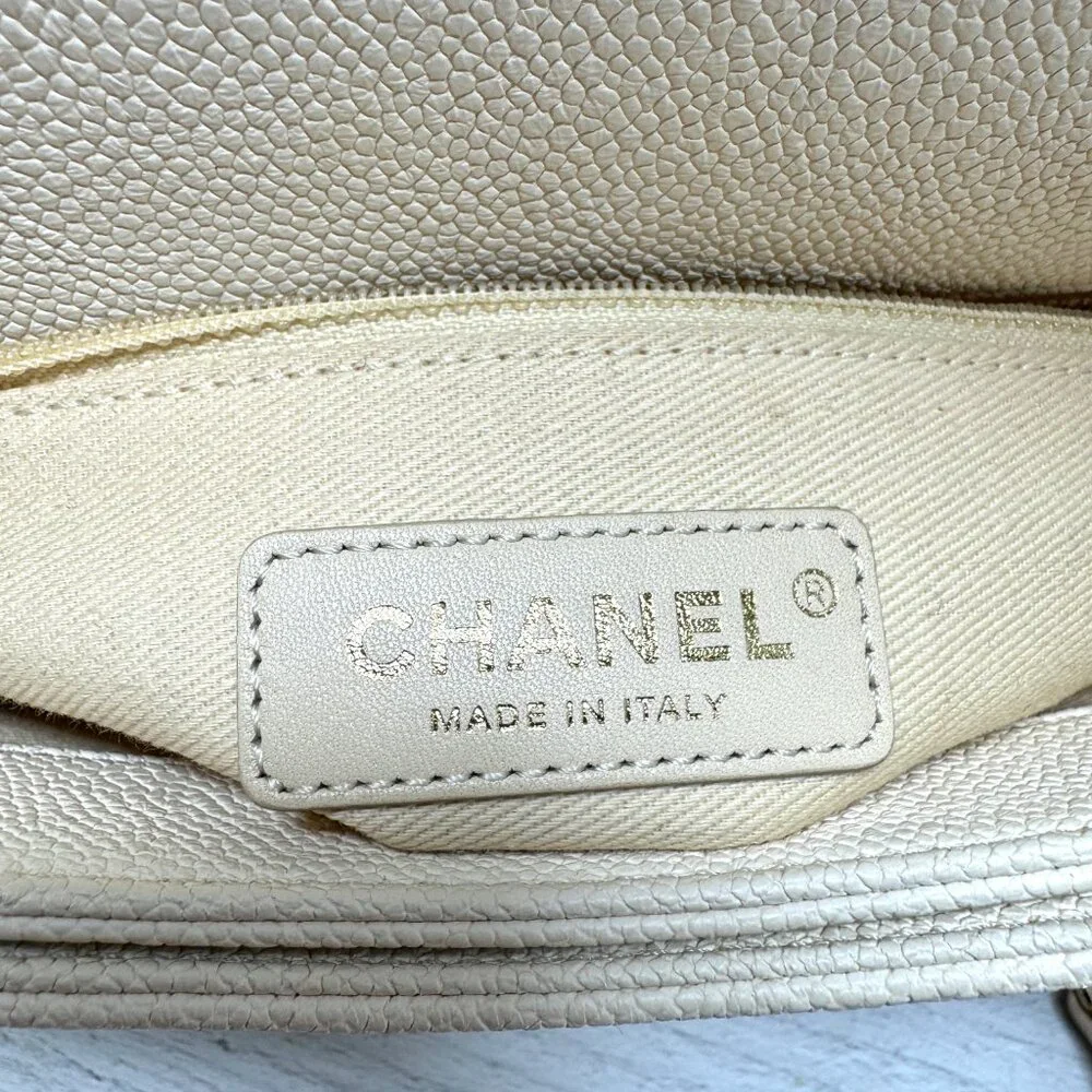 CHANEL Medium Caviar Cuba Top Handle Flap Satchel - Picture 13 of 16